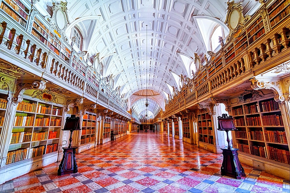 As 5 bibliotecas mais bonitas de Portugal As 5 bibliotecas mais bonitas de Portugal
