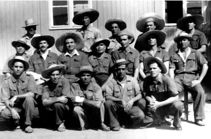 Grupo de presos do Campo do Tarrafal