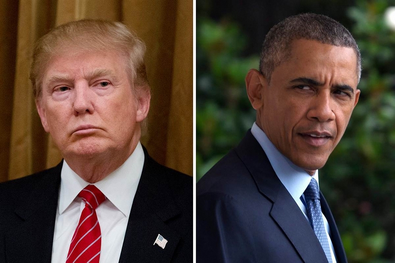 Carta de Obama a Trump foi divulgada Donald Trump e Barack Obama