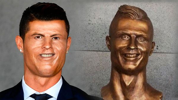 Cristiano Ronaldo tem novo busto que agora lhe faz justiça Cristiano Ronaldo tem novo busto que agora lhe faz justiça