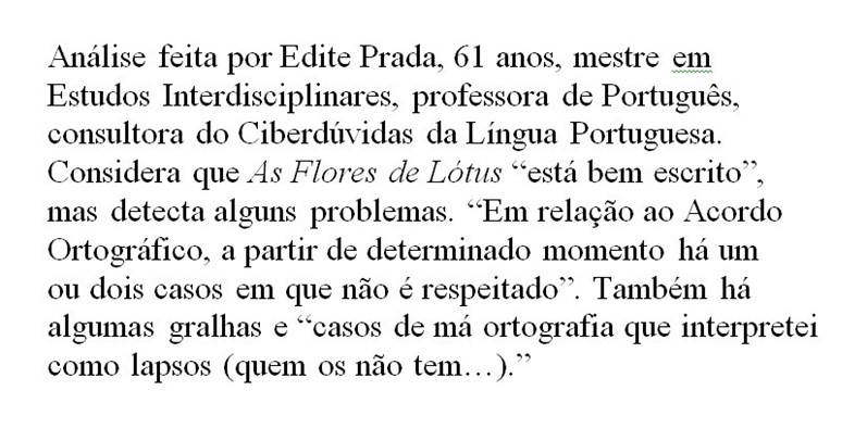 Os erros de português dos escritores
