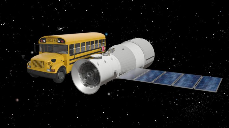 A estação espacial que pode cair em Portugal