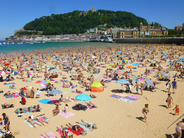 As 25 melhores praias do mundo (1 é portuguesa) La Concha Beach, Espanha