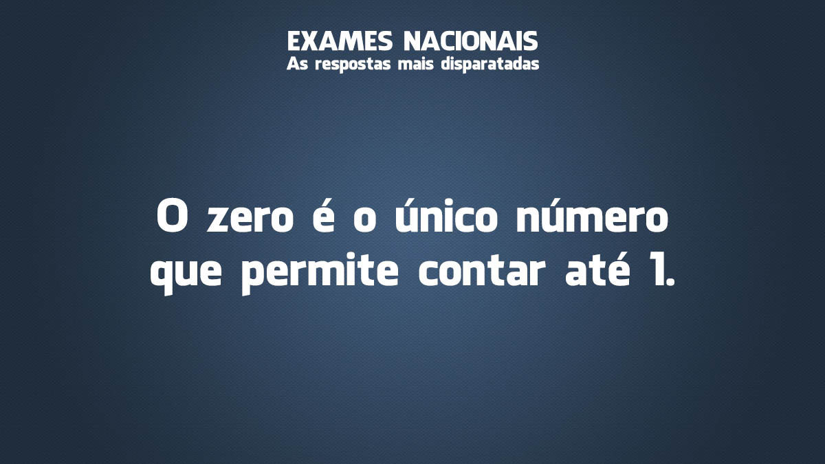 Exames Nacionais: as respostas mais disparatadas Exames Nacionais: as respostas mais disparatadas