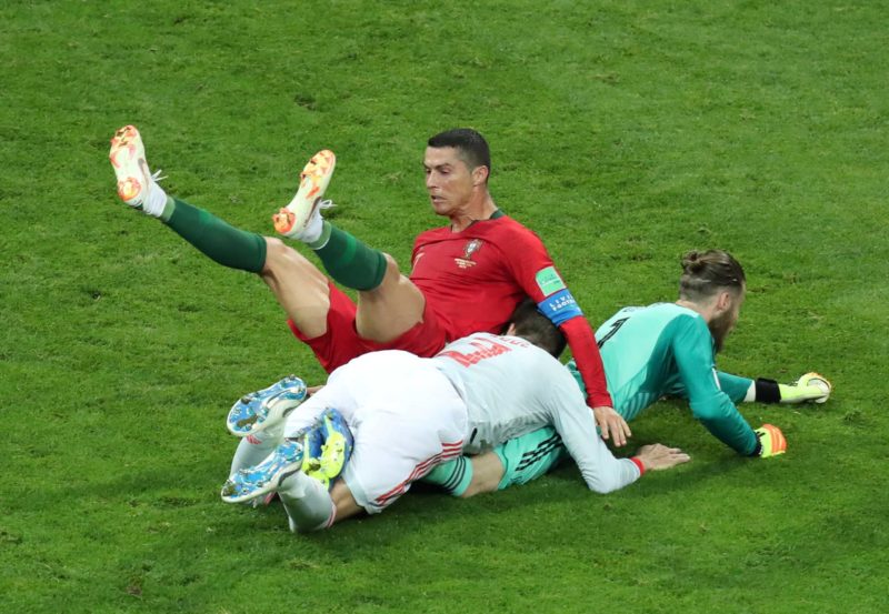 Portugal-Espanha, as imagens que não viu na televisão