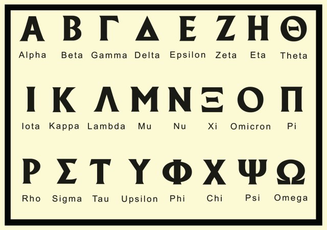 Alfabeto Grego