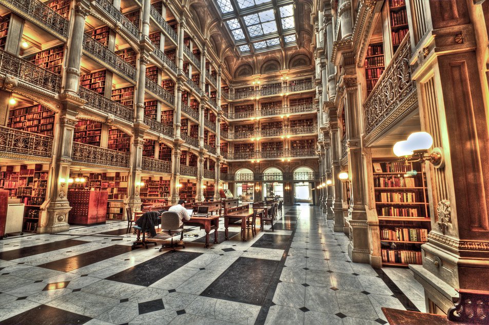 Biblioteca George Peabody, EUA
