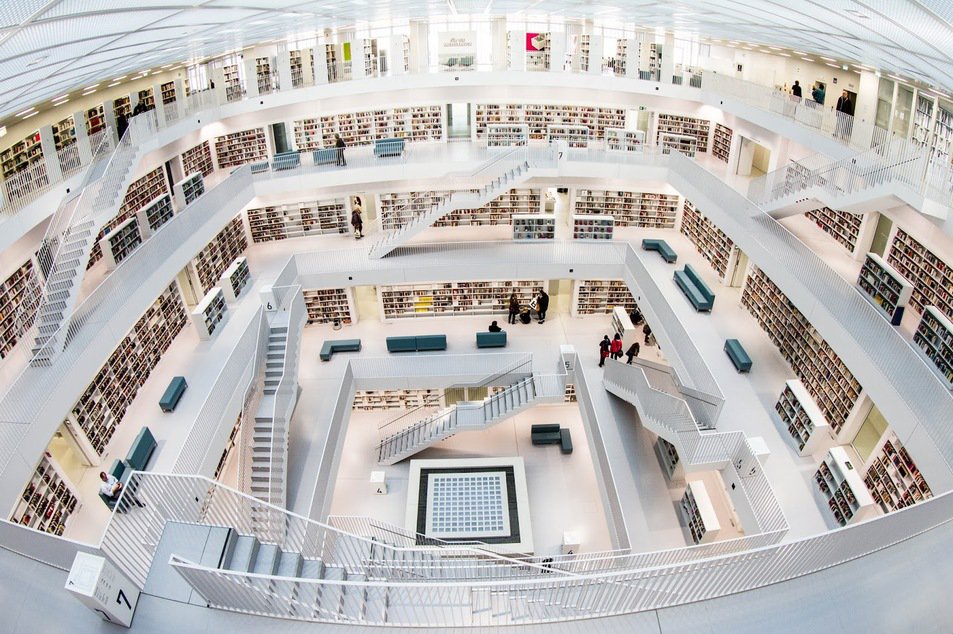 Biblioteca de Stuttgart, Alemanha
