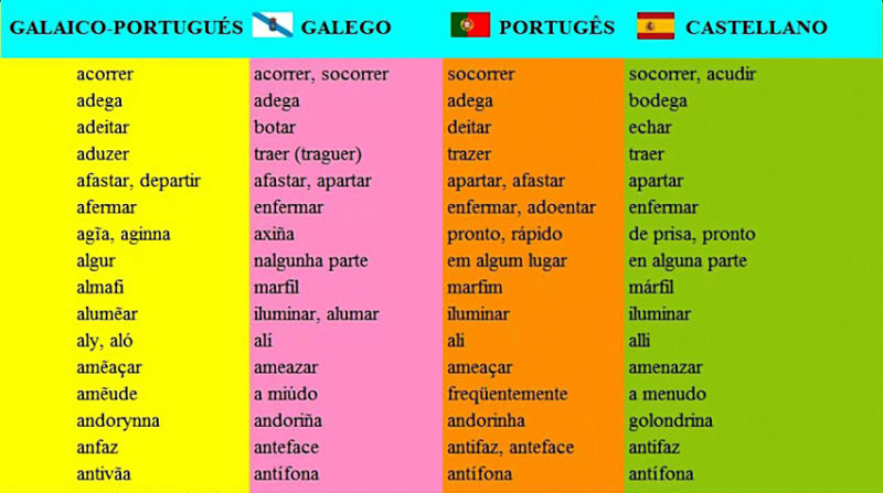 Porque é que o Galego é tão idêntico ao Português?