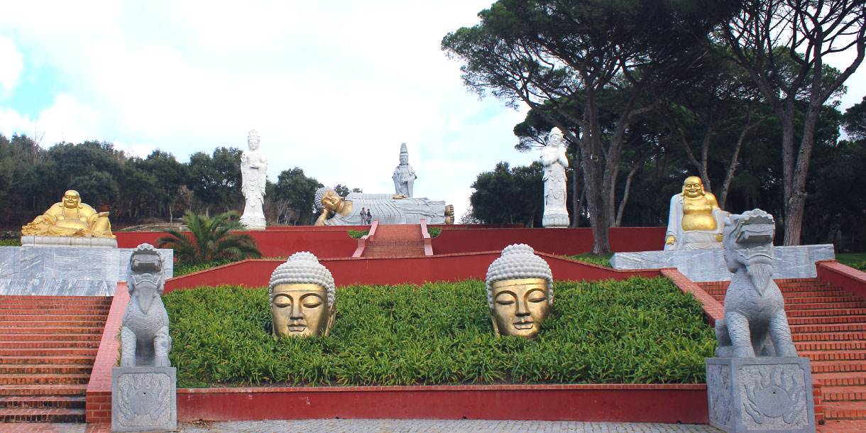 O Bacalhôa Buddha Éden é o maior jardim Oriental da Europa