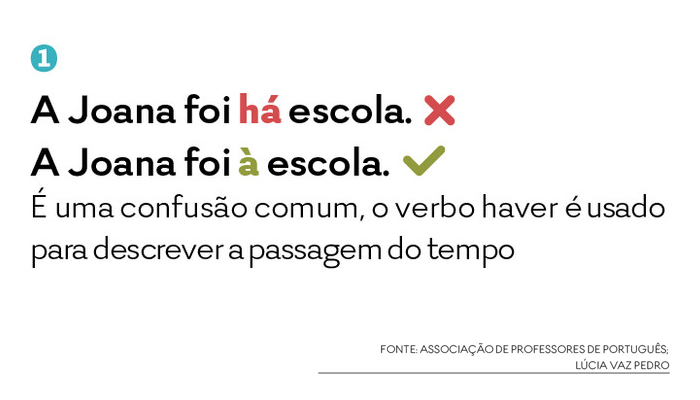 Os 10 erros mais comuns de português