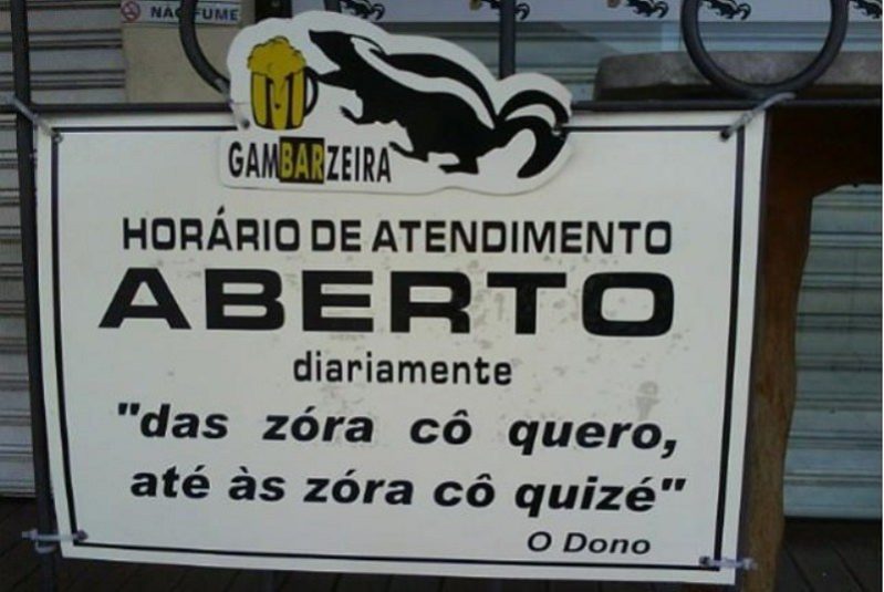 Erros de Português que dão vontade de rir