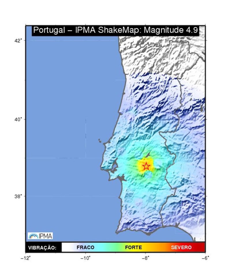 Último sismo em Arraiolos foi uma réplica: um maior pode estar a caminho
