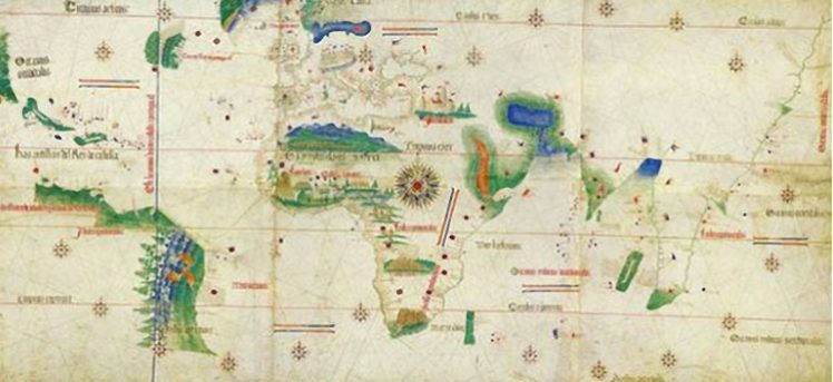 9 Mapas antigos que contradizem a História
