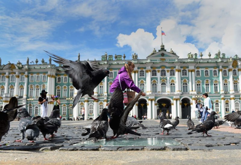 Praça do Palácio, São Petersburgo, Rússia