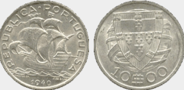 20 moedas portuguesas valiosas e antigas