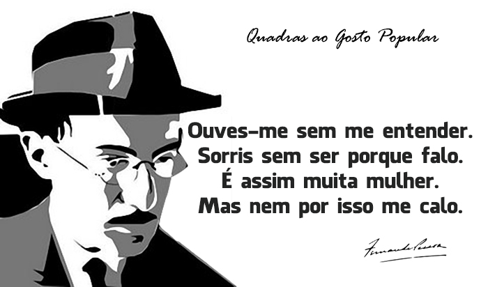 40 quadras populares de Fernando Pessoa
