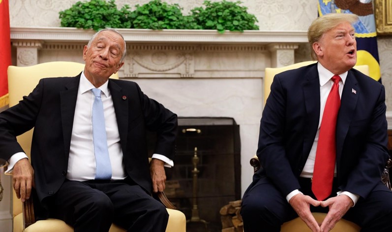 Marcelo e Trump, as melhores imagens - ©António Cotrim - Lusa