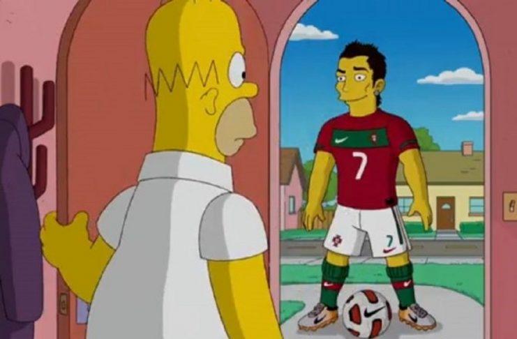Portugal e México na final do Mundial, previram os Simpsons