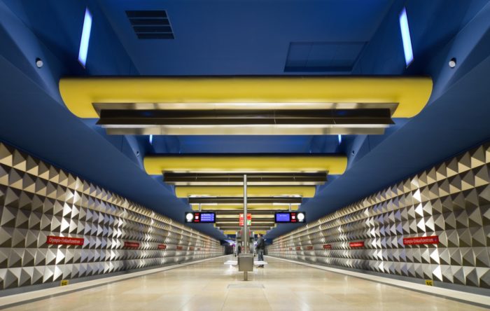 Portugal tem uma das 25 Estações de Metro das mais bonitas do mundo 14 Estação OEZ, Munique, Alemanha - © Flickr
