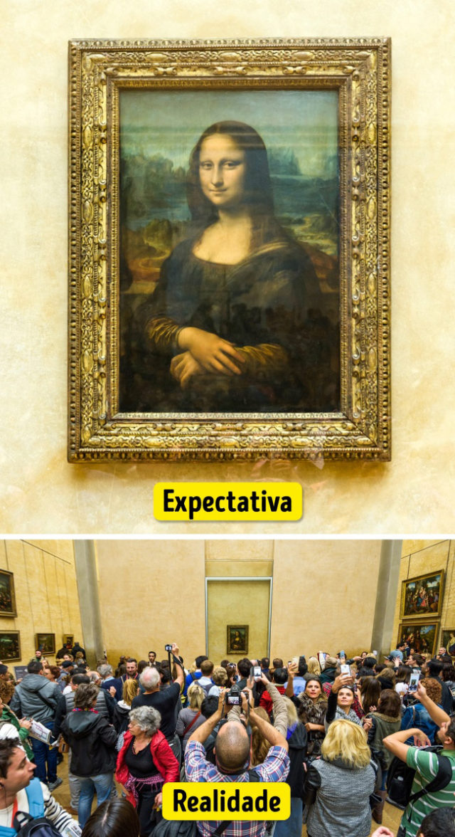 16 Viagens de Sonho: a Expectativa e a Realidade 16 Lugares de Sonho: a Expectativa e a Realidade