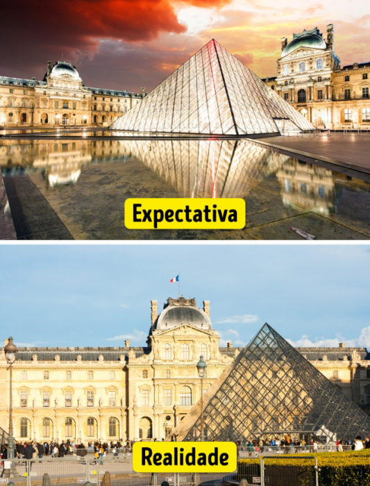 16 Viagens de Sonho: a Expectativa e a Realidade 16 Lugares de Sonho: a Expectativa e a Realidade
