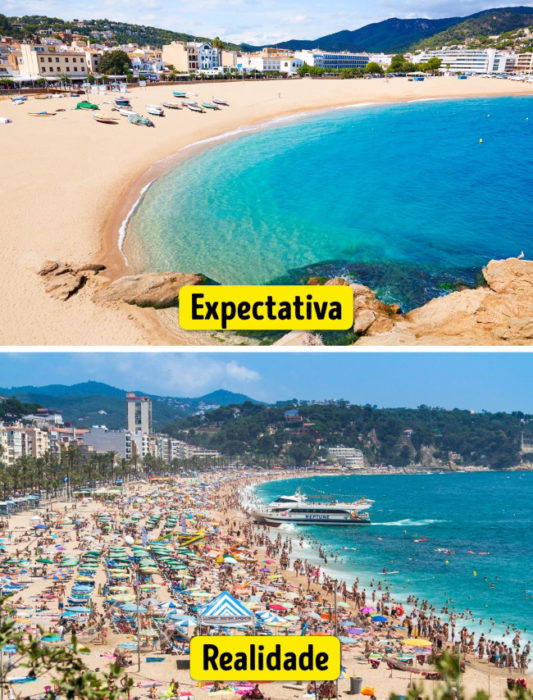 16 Viagens de Sonho: a Expectativa e a Realidade 16 Lugares de Sonho: a Expectativa e a Realidade