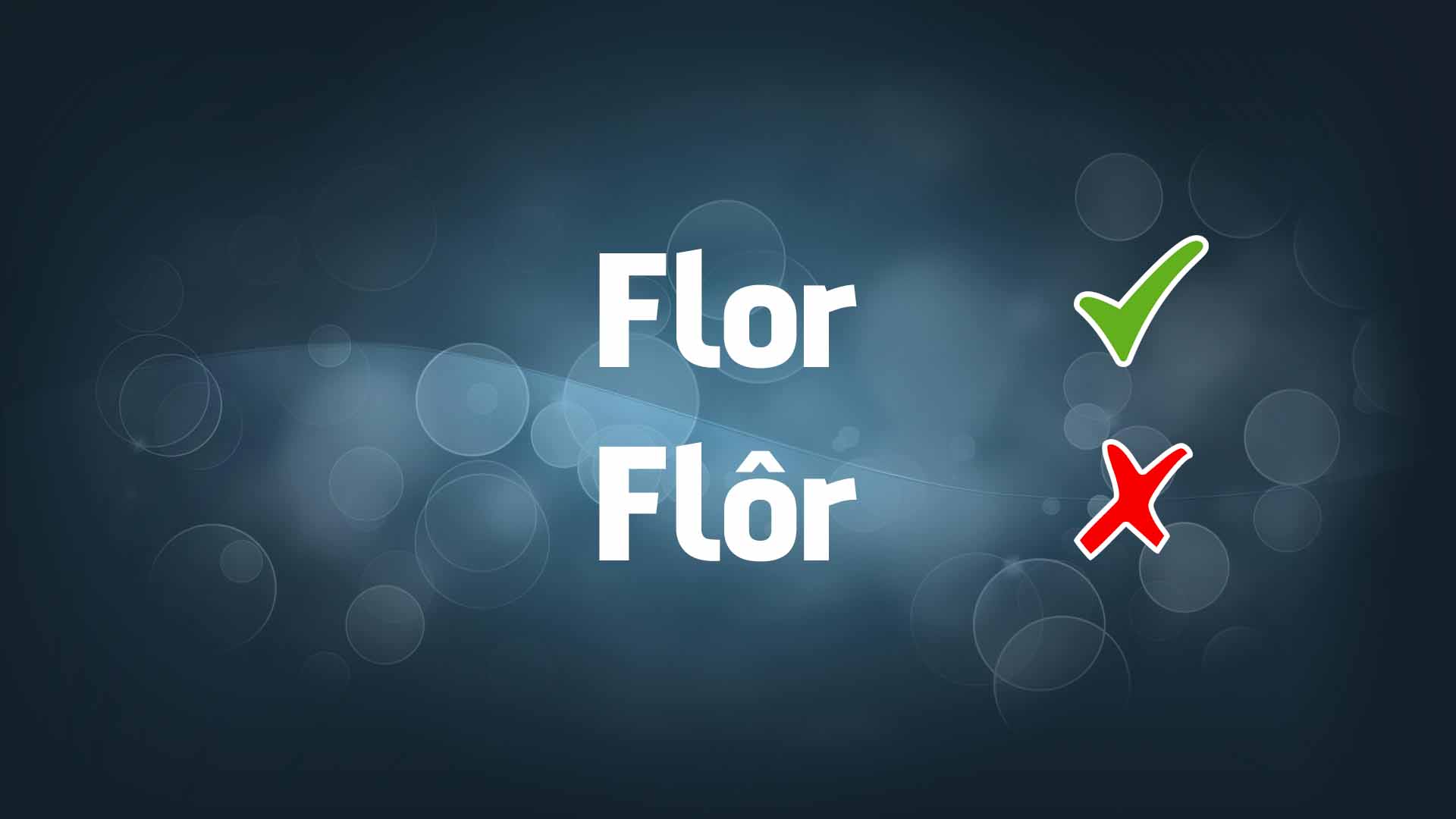 Palavras sem acento (mas que muitos escrevem com) Palavras sem acento