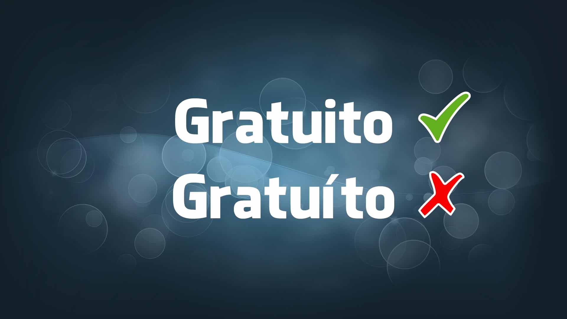 Palavras sem acento (mas que muitos escrevem com) Palavras sem acento