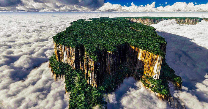 22 lugares que parecem ser de outro planeta (um é português) Monte Roraima, Brasil