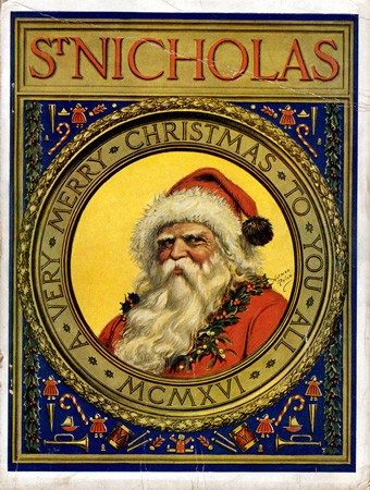 Língua Portuguesa: Que língua fala o Pai Natal? E o Menino Jesus? Imagem de 1914. Fonte: http://www.stnicholascenter.org/pages/timeline-complete/