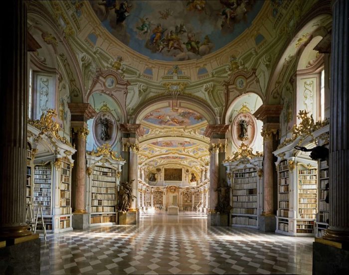 São portuguesas duas das 41 bibliotecas mais belas do mundo Admont Abbey Library, Admont, Áustria