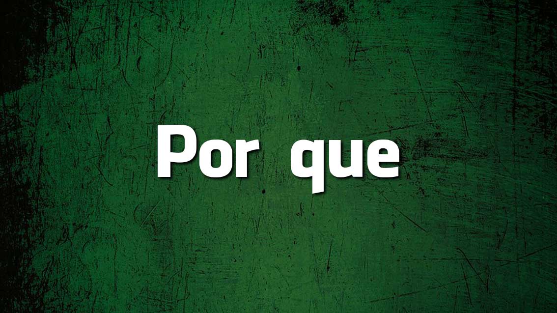 Língua Portuguesa: quando usar Por que / Por quê / Porque e Porquê Por que / Por quê / Porque e Porquê