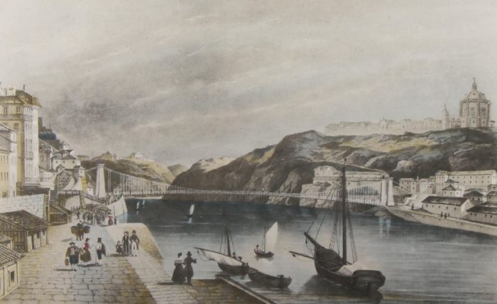 Porto: a ponte Pênsil D. Maria II