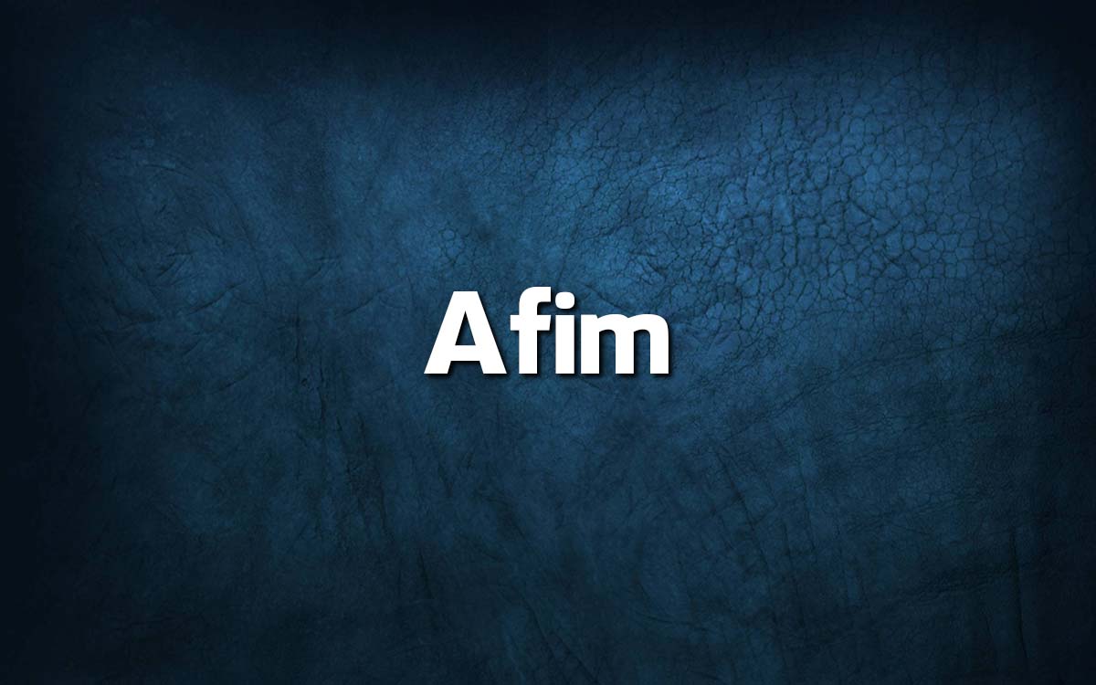 Língua Portuguesa: escreve-se A fim ou Afim? Língua Portuguesa: escreve-se A fim ou Afim?
