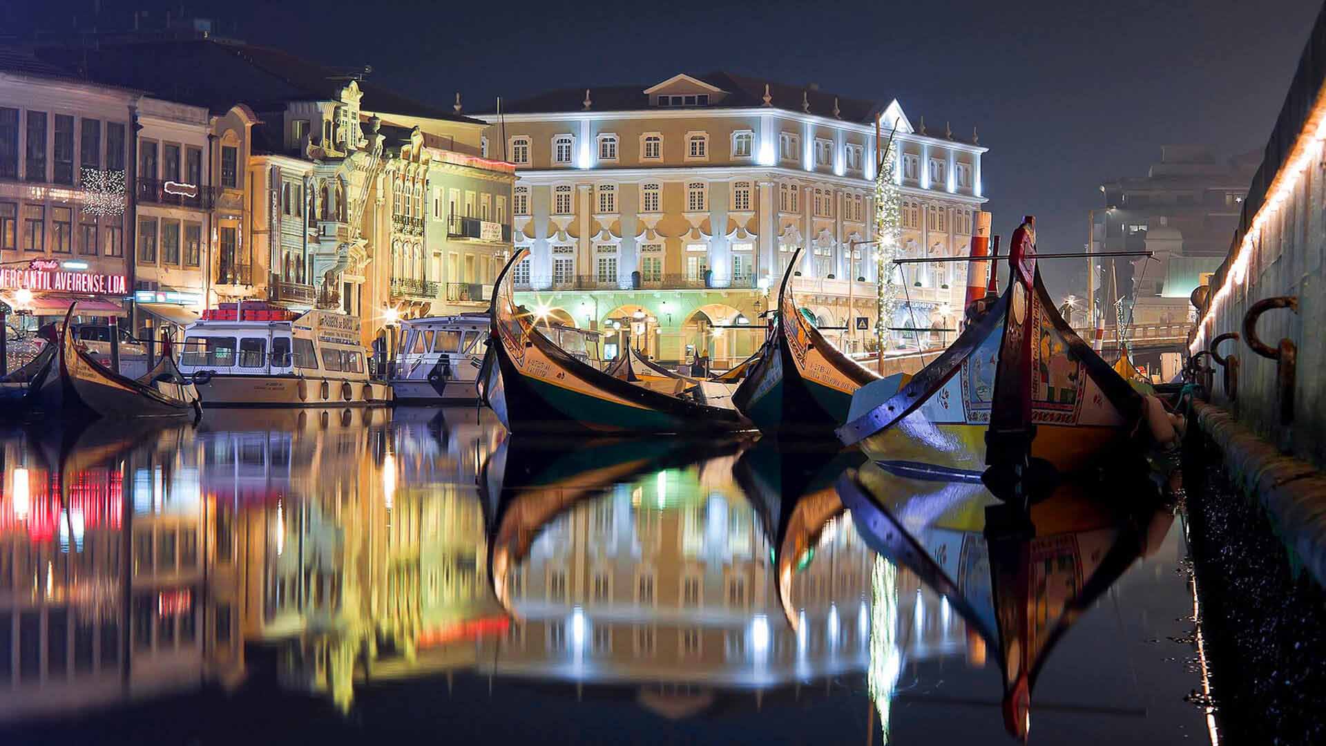 Aveiro é a cidade romântica portuguesa Aveiro é a cidade romântica