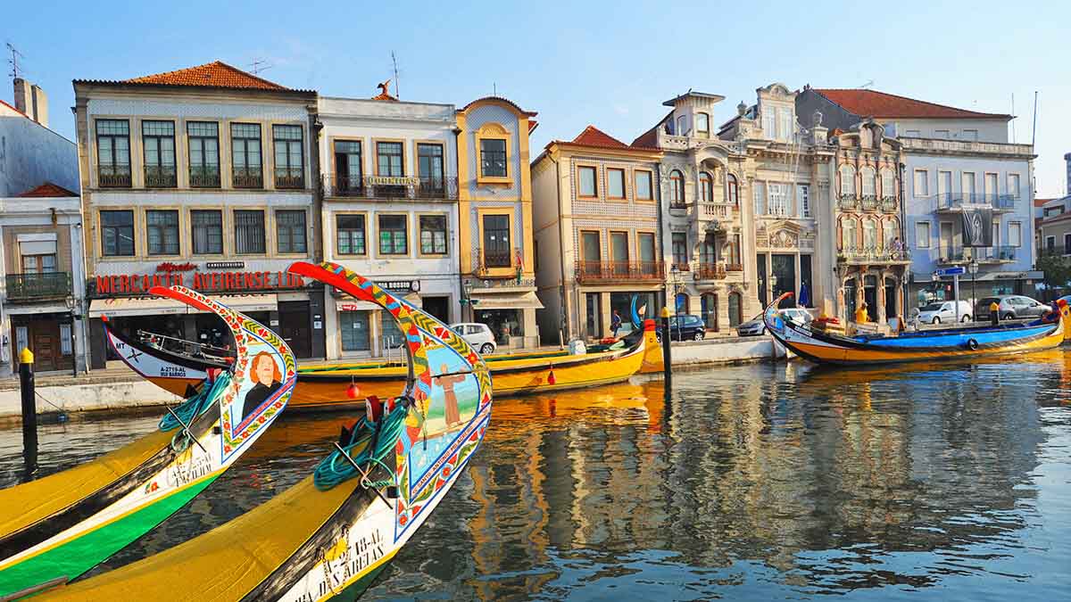 Aveiro é a cidade romântica portuguesa Aveiro é a cidade romântica