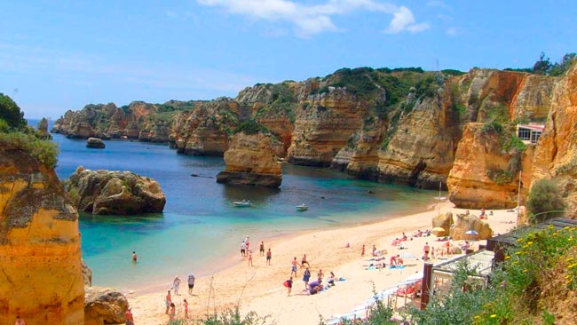 praias portuguesas de água quente