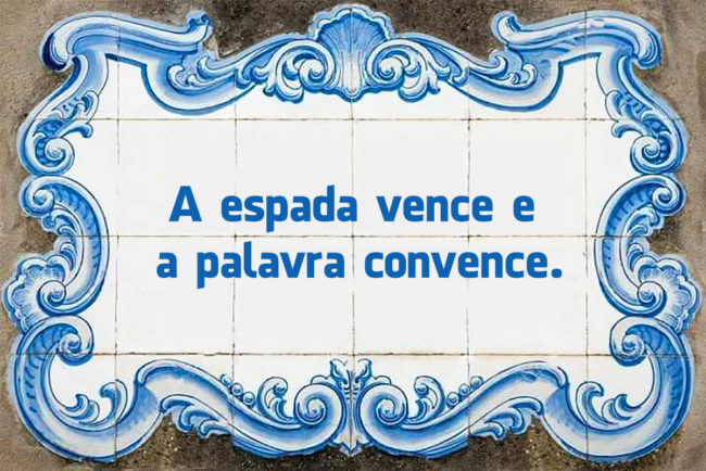 Português: 10 Grandes Provérbios do conhecimento e das palavras Grandes Provérbios