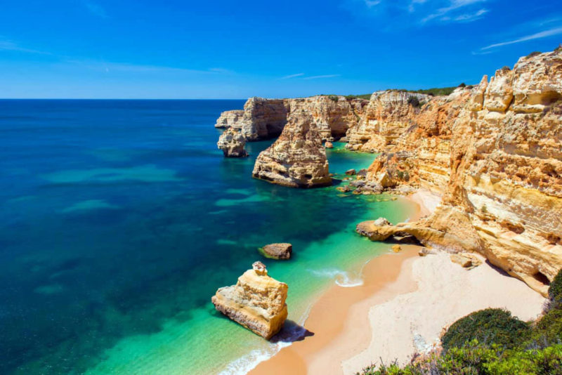 praias mais exclusivas do Algarve