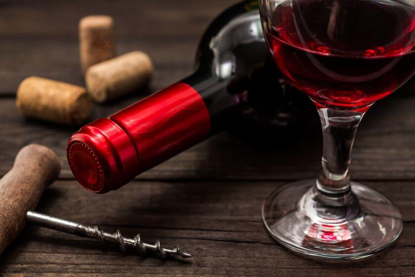 conservar vinho tinto