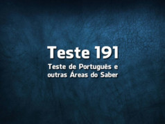 Teste de Português 191 Teste de Português 191