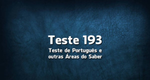 Quiz ou Teste de Português 193