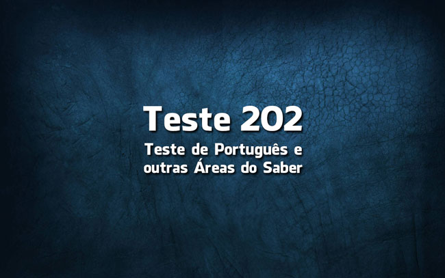 Quiz ou Teste de Português 202
