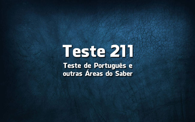 Quiz ou Teste de Português 211