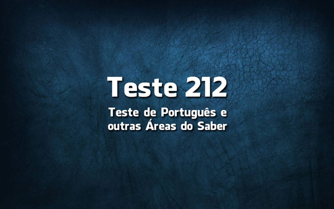 Quiz ou Teste de Português 212