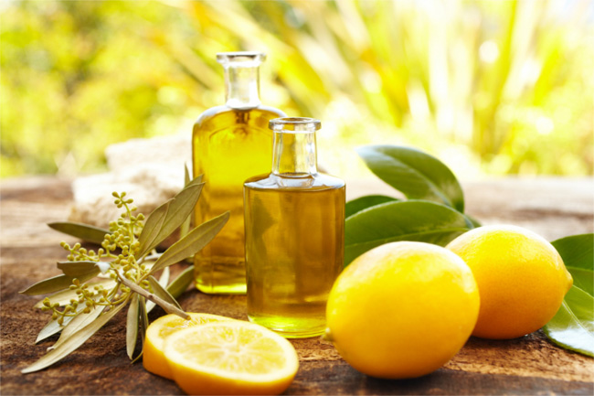 benefícios do azeite com sumo de limão