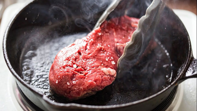 erros comuns ao cozinhar carne
