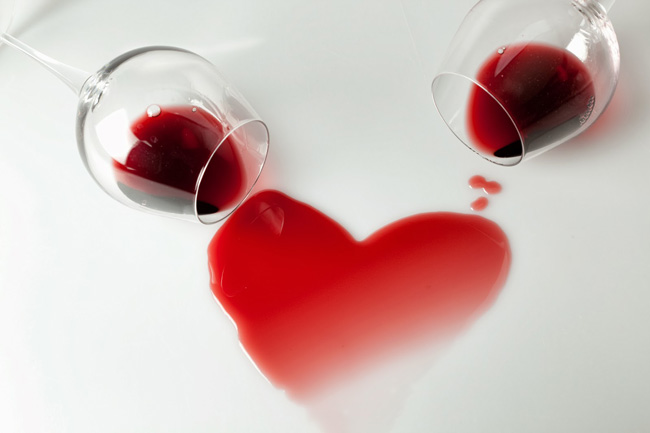 Vinho tinto faz bem ao coração