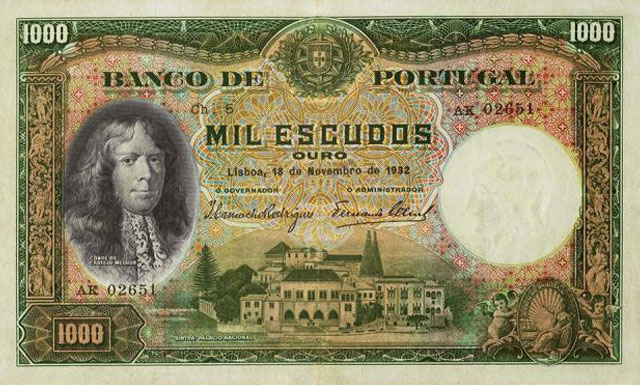 As 10 notas mais valiosas do escudo a valerem 6 mil euros notas mais valiosas do escudo